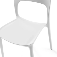 Sedia impilabile da esterno in polipropilene - Pavilon