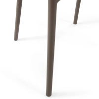 Chaise d'extérieur empilable en polypropylène - Sunset