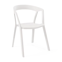 Silla apilable para comedor y exterior - Krilen