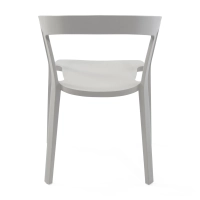 Silla apilable para comedor y exterior - Krilen