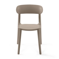 Sedia design impilabile in polipropilene - Sun