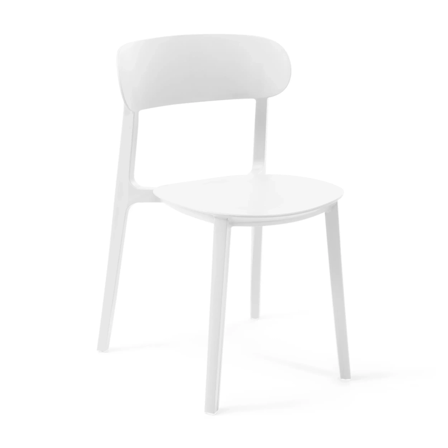 Silla de diseño en polipropileno apilable - Sun