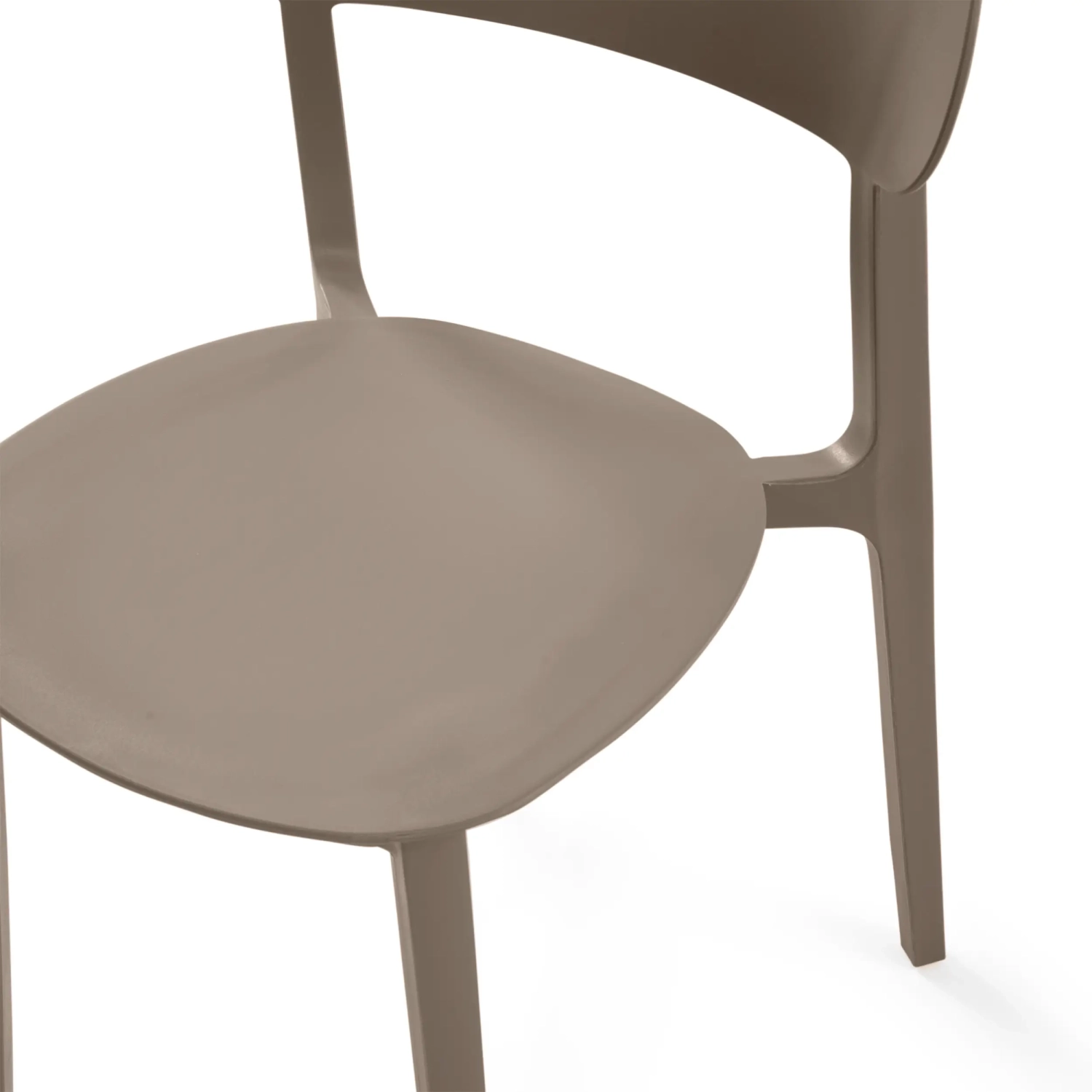 Stapelbarer Design-Stuhl aus Polypropylen - Sun