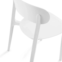 Silla de diseño en polipropileno apilable - Sun