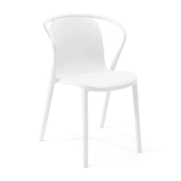 Stapelbar stol med armstöd för inom- och utomhusbruk - Pierre