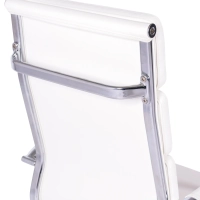 Task Italian Leather Office Chair with High Back | Elegant Design