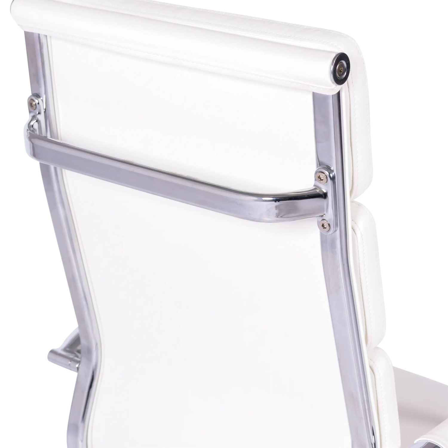 Silla de oficina Task de cuero italiano con respaldo alto | Diseño elegante