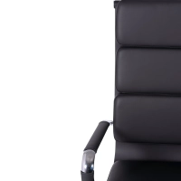 Task Kontorsstol i italienskt läder med hög rygg och elegant design