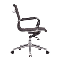 Task Low-Back Italian Leather Office Chair | Style & Comfort