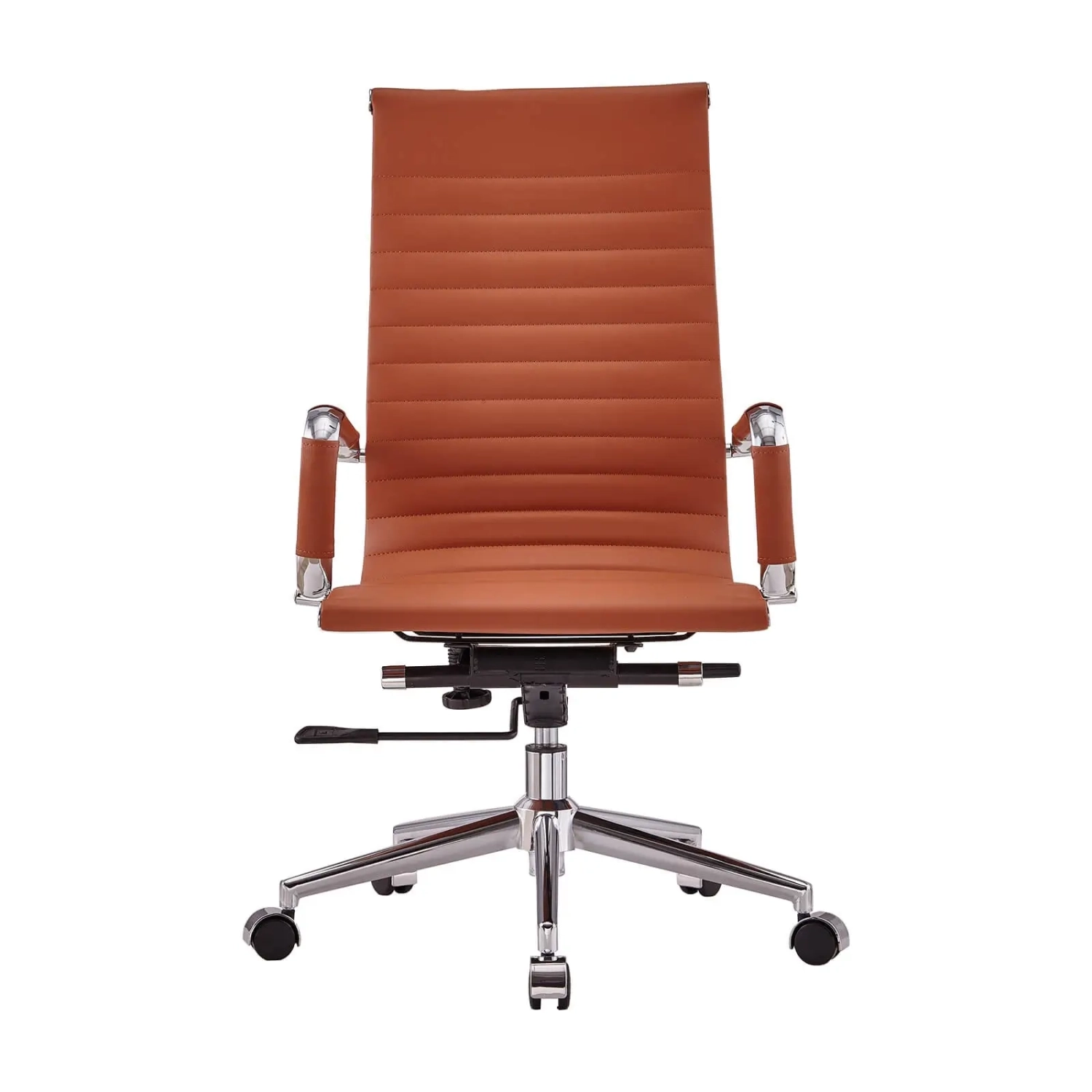 Task Hochlehner Bürostuhl aus italienischem Leder | Ergonomie & Professioneller Stil