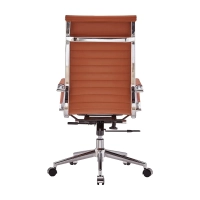 Task Hochlehner Bürostuhl aus italienischem Leder | Ergonomie & Professioneller Stil