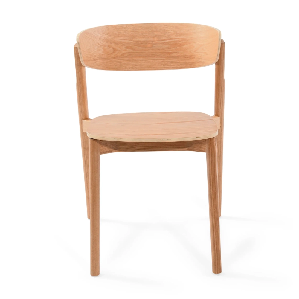 Natural ash dining chair Notorius : Elegant design scandinavian