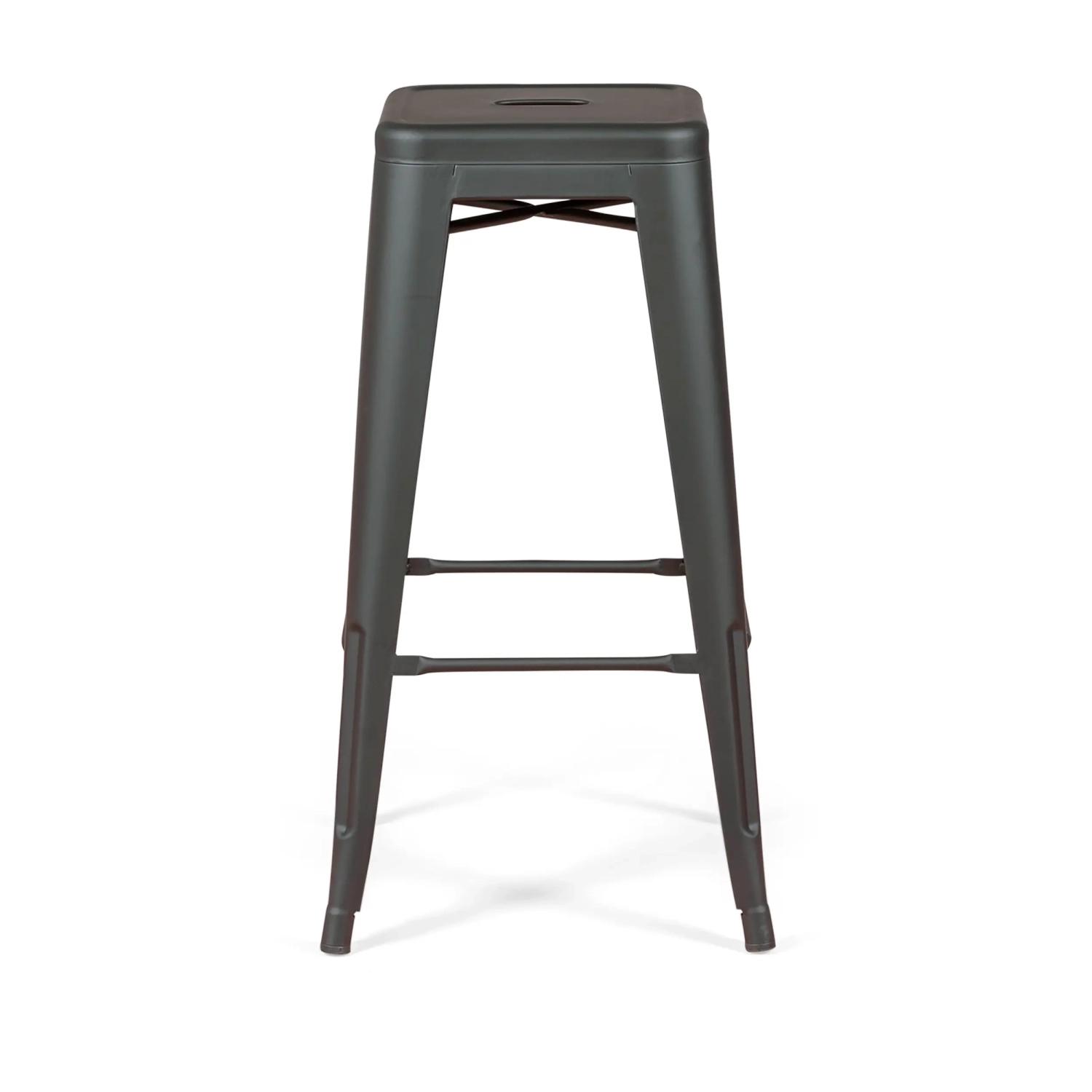 Bistro industriële kruk Mat 76CM wit - Industriële krukken en stoelen