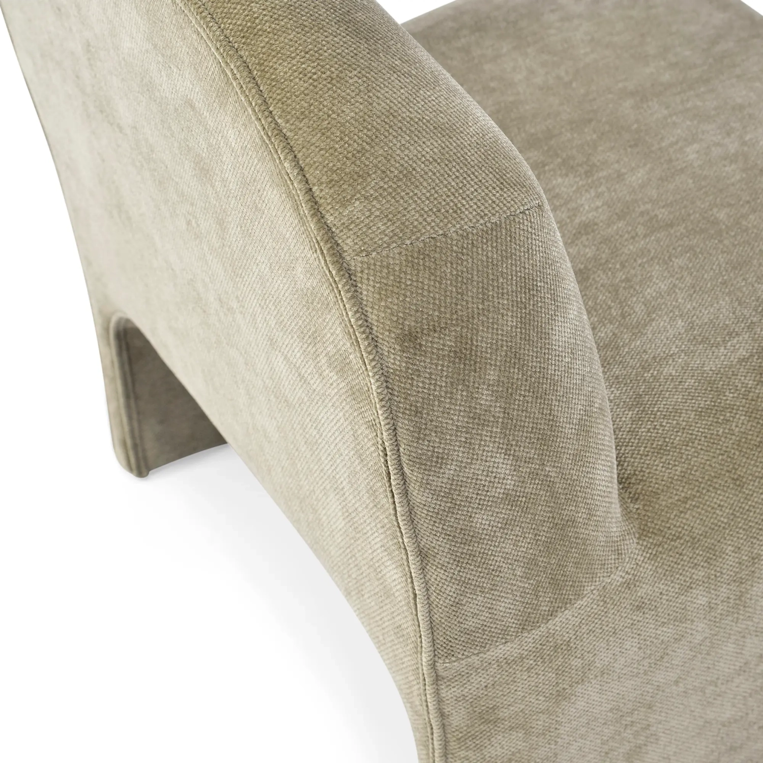 Gepolsterter Designersessel Basel, minimalistischer und komfortabler Stil