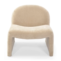 Gepolsterter Designersessel Basel, minimalistischer und komfortabler Stil