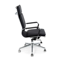 Kancelářská židle Studio s vysokým opěradlem | Ergonomická kancelářská židle z umělé kůže