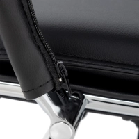 Studio-Bürostuhl mit niedriger Rückenlehne | Ergonomisches, modernes Design
