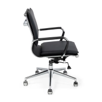 Studio kontorsstol med låg rygg | Ergonomisk modern design