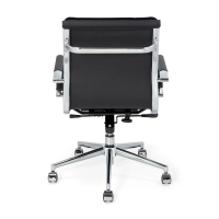 Studio-bureaustoel met lage rugleuning | Ergonomisch, modern ontwerp