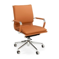 Studio-bureaustoel met lage rugleuning | Ergonomisch, modern ontwerp