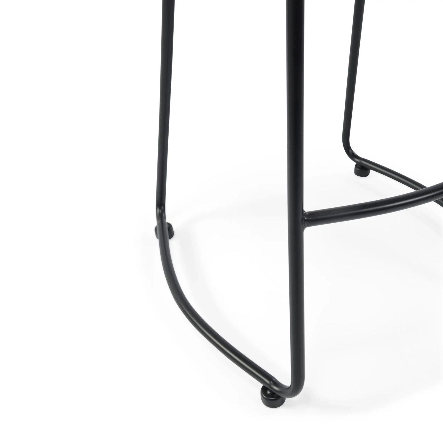 Portland Industrial Bar Stool 66 cm | Solid Elm Wood & Steel