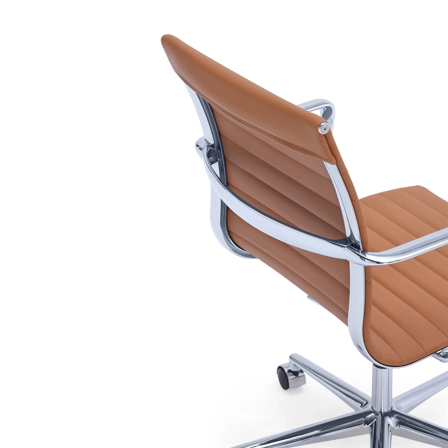 Task -Executive-Bürostuhl aus Leder mit niedriger Rückenlehne | Hochwertiger Bürostuhl