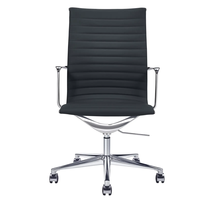 Task Executive -toimistotuoli, korkea selkänoja, nahkaverhoilu | Huippulaatuinen ergonominen toimistotuoli