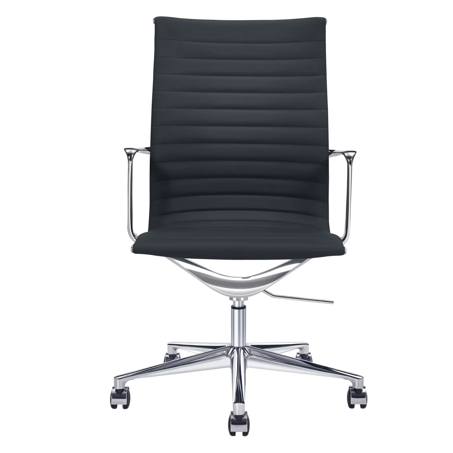 Task Executive Bürostuhl mit hoher Rückenlehne aus Leder | Hochwertiger ergonomischer Bürostuhl