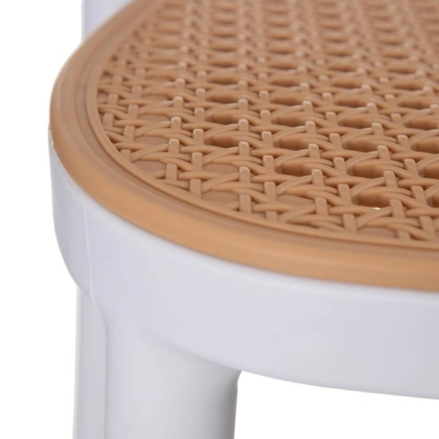 Packen Sie 4 Moulin-Stühle aus synthetischem Rattan - Mueble Design