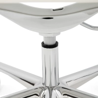 Task Silla de escritorio de alta gama | Silla de oficina de cuero italiano con ruedas