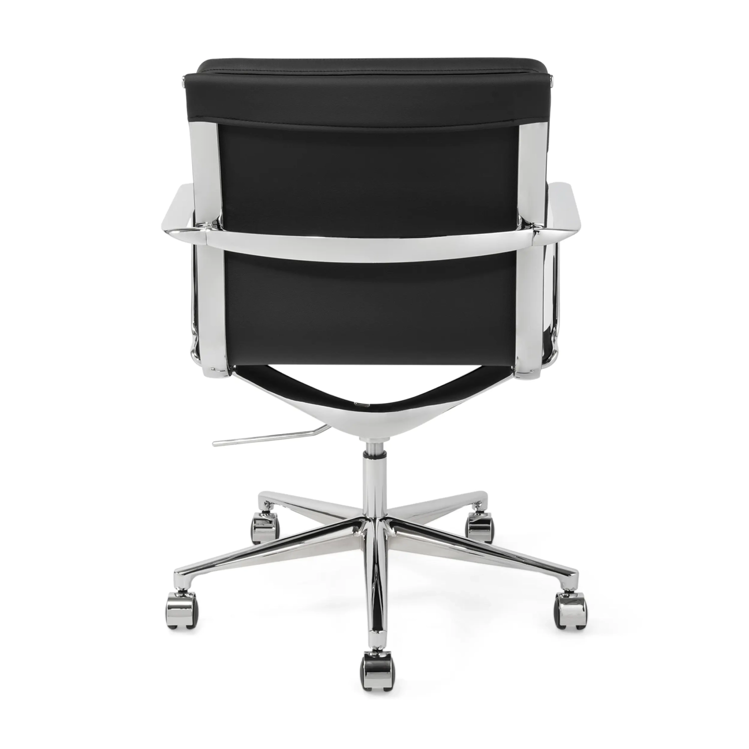 Task Premium Desk Chair | Italian Leather Office Chair with Wheels