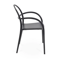 Master – stapelbarer Designer-Stuhl für den Außenbereich | Sessel aus Polypropylen