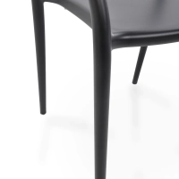 Silla de diseño para exterior apilable Master | Sillón de polipropileno