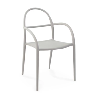 Master Stackable Outdoor Designer Chair | Polypropylene Armchair