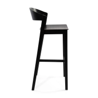 Soho Scandinavische barkruk 76 cm | Eiken of walnoothout