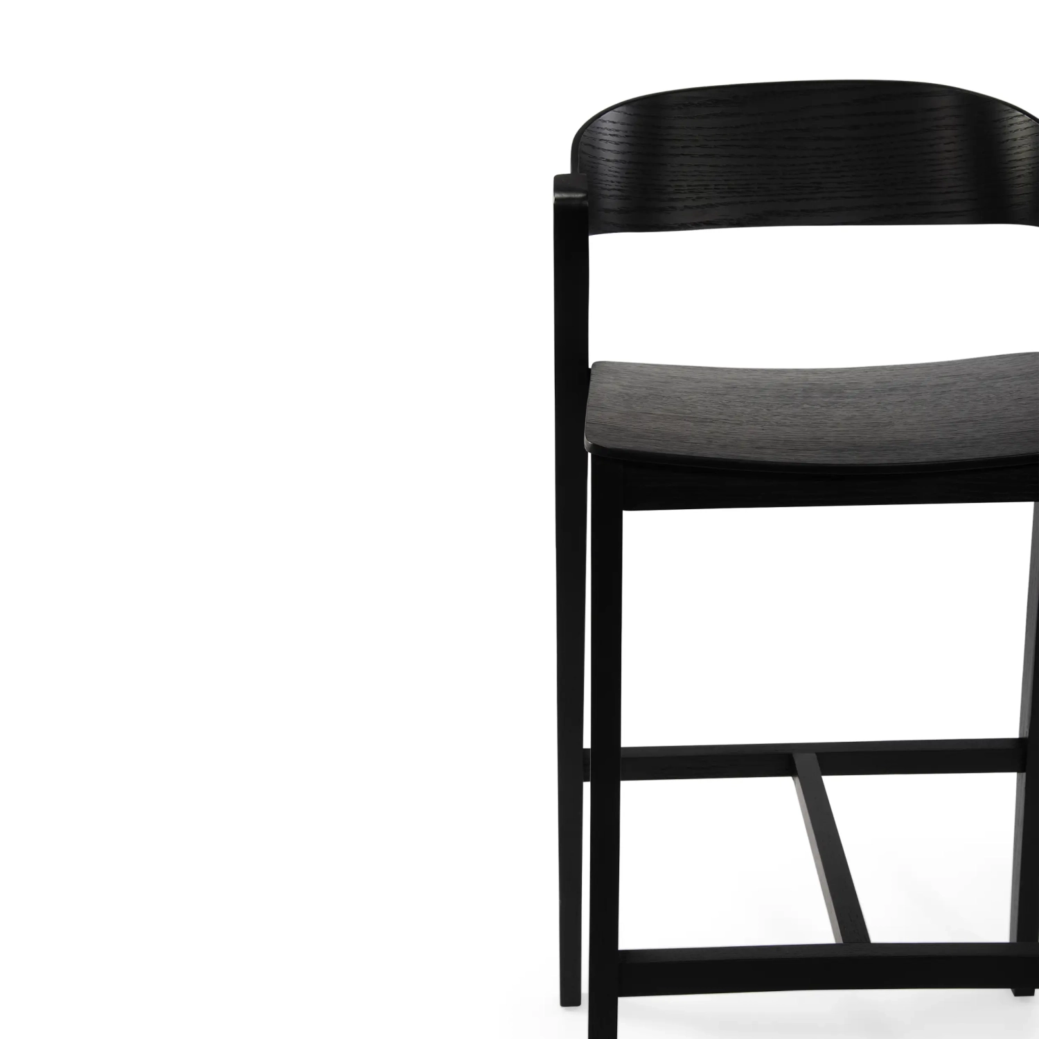 Soho Skandinavisk barstol 76 cm | Ek eller valnöt