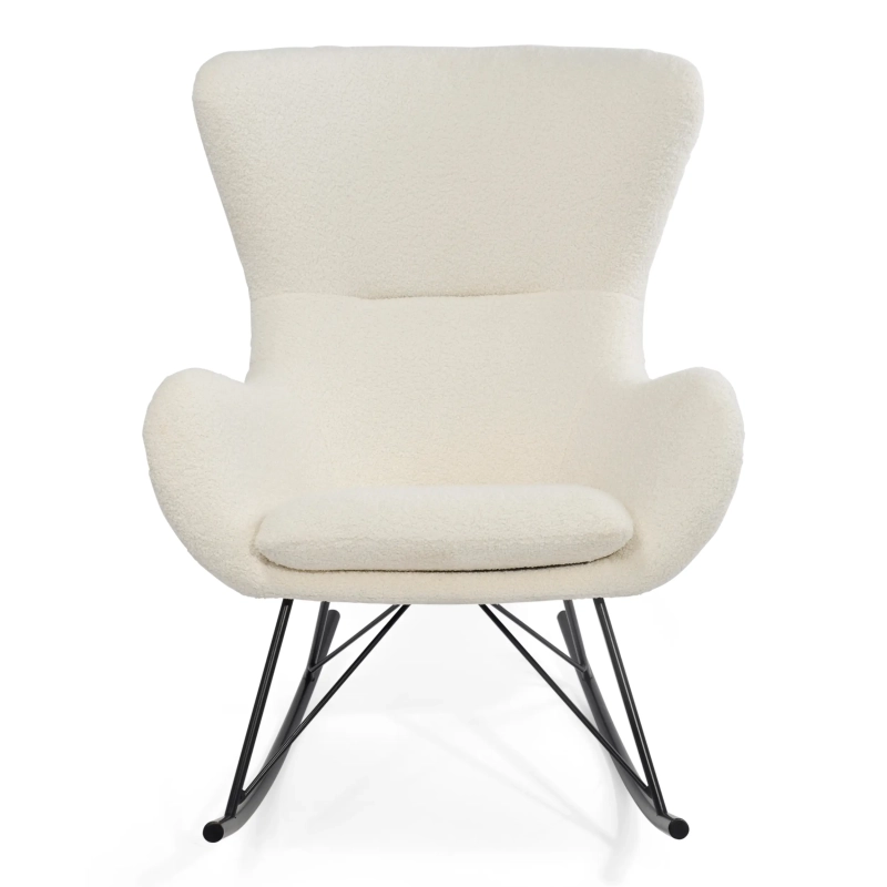 Nest Bouclé -keinutuoli | Moderni design-keinutuoli