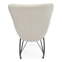 Nest Bouclé schommelstoel | Moderne designschommelstoel