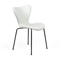 Sedm jídelních židlí ve vintage stylu z umělé kůže | Moderní industriální design