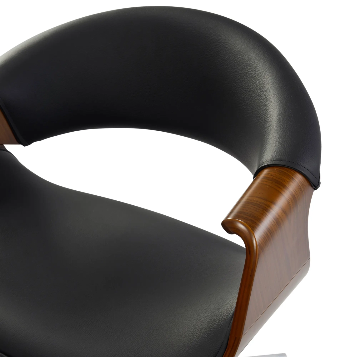 Burrow S Walnut Office Chair | Mid-Century Design