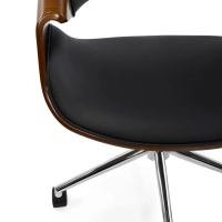 Burrow S Kontorsstol i valnöt | Mid-Century-design