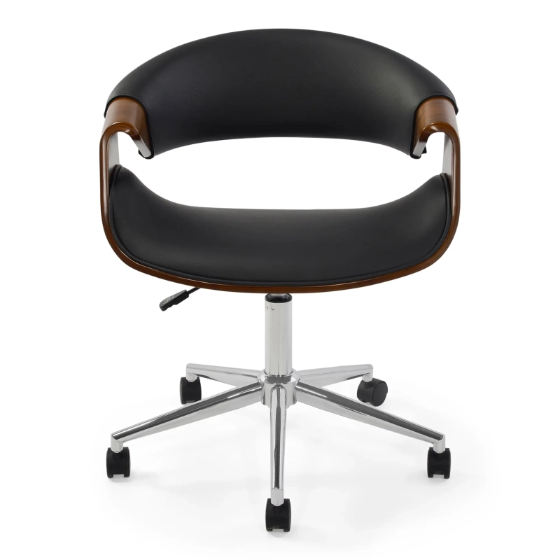 Burrow S Sedia da ufficio in noce | Design Mid-Century