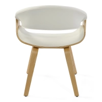 Burrow Cadeira de jantar Z em madeira de ácer | Design estofado « Nordic »