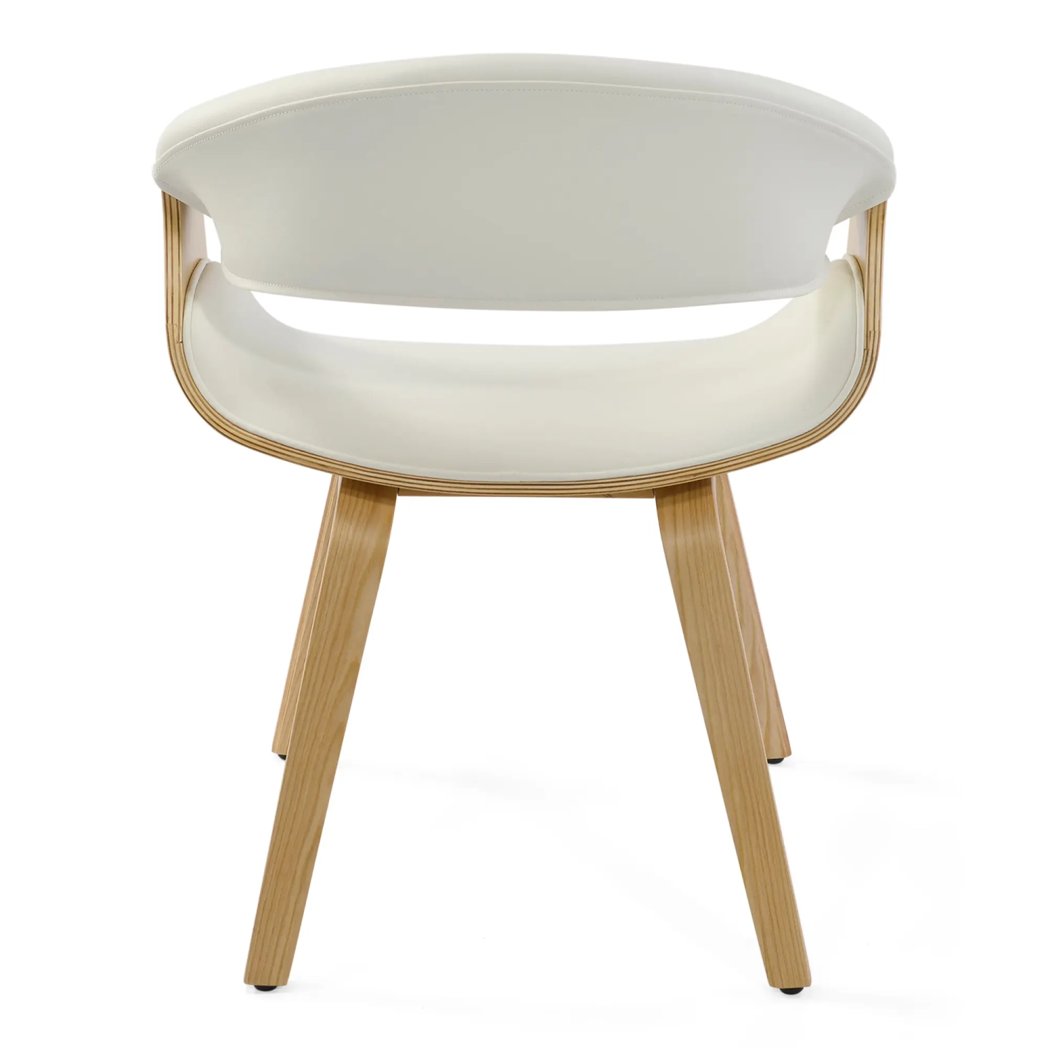Burrow Z Maple Wood Dining Chair | Nordic Upholstered Design