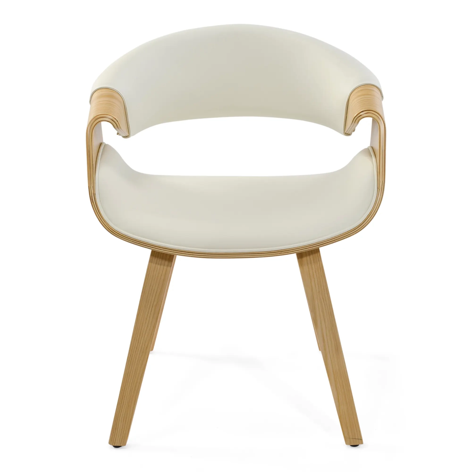 Burrow Cadeira de jantar Z em madeira de ácer | Design estofado « Nordic »