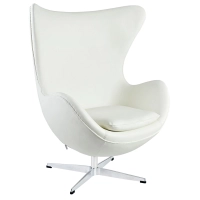 Arne Jacobsen Replica Leather Egg Chair -tuoli