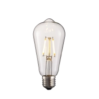 LED Bulb 2W 2 LED with support E27 and 220-240V