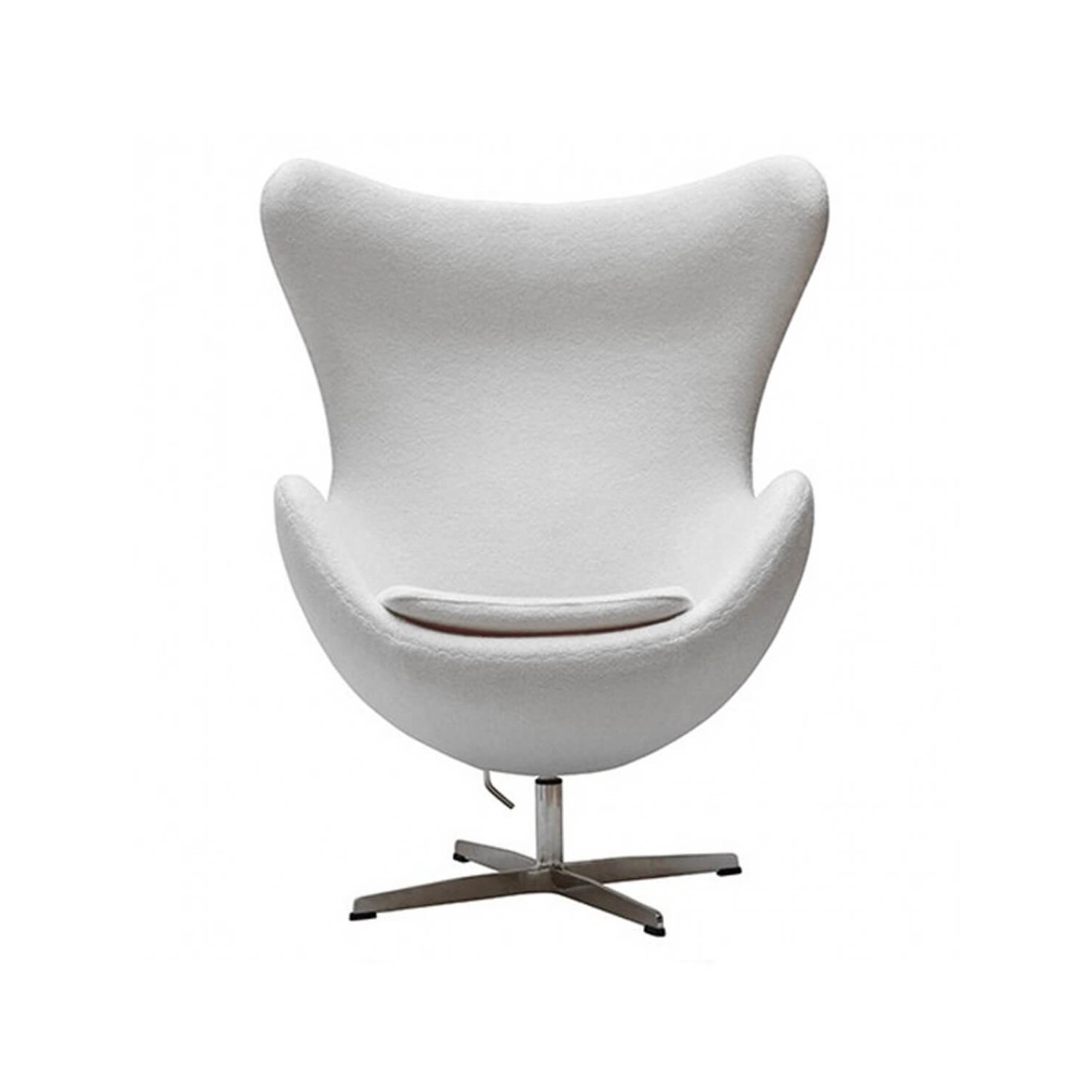 Replica Egg Chair con poggiapiedi del designer Arne Jacobsen