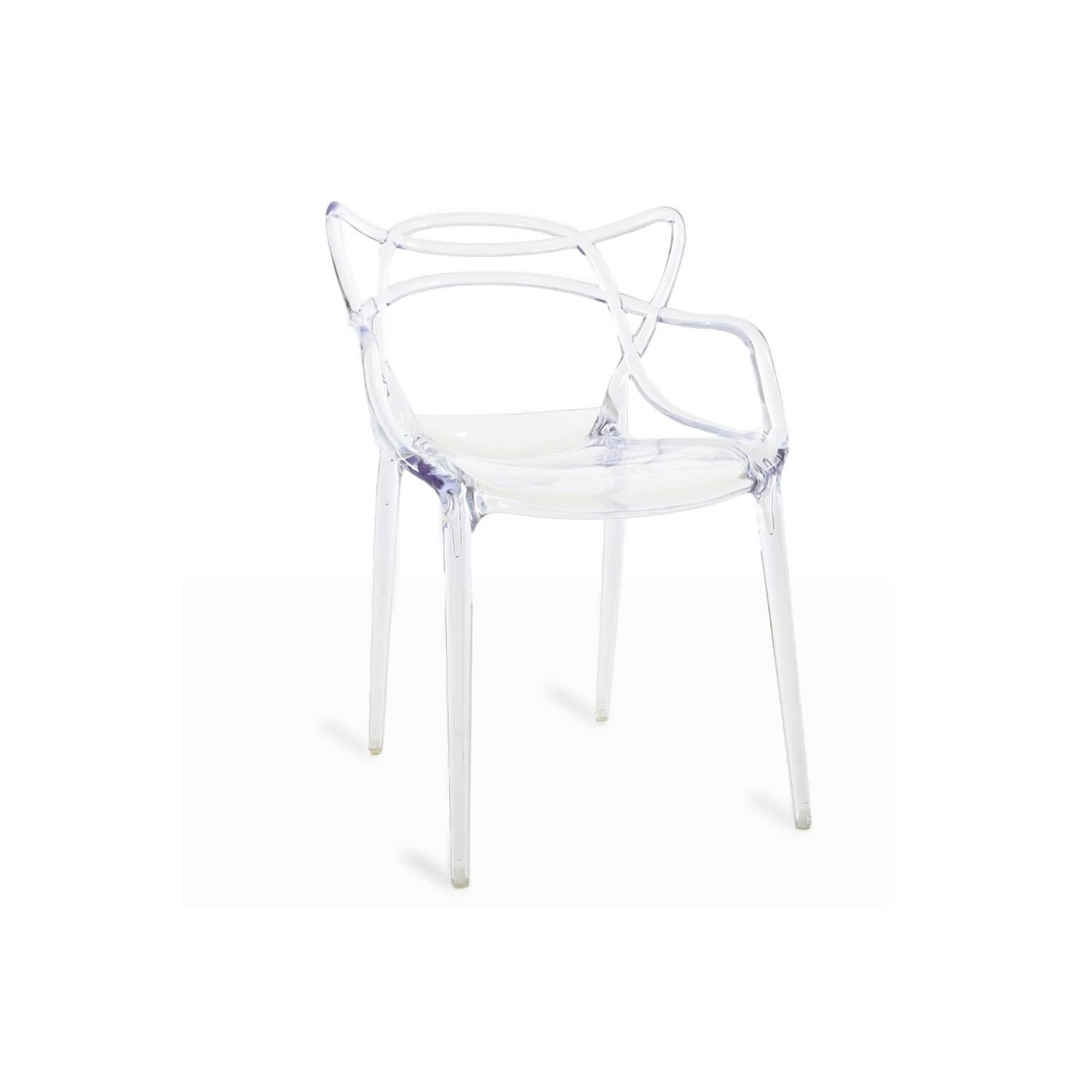 Cadeira Inspiration Transparent Masters do aclamado designer Phillipe Starck