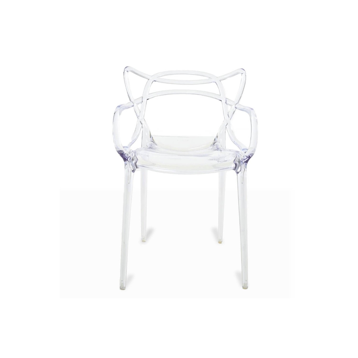 Cadeira Inspiration Transparent Masters do aclamado designer Phillipe Starck